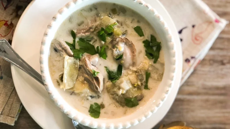 acme oyster house stuffed artichoke soup recipe