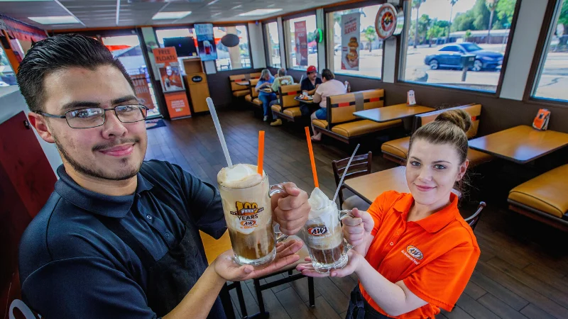 fast food places with root beer floats