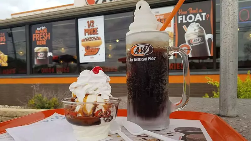 what fast food has root beer