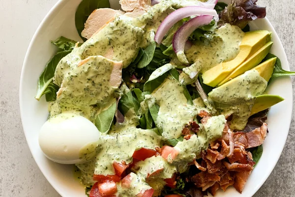 Panera Seasonal Greens Salad
