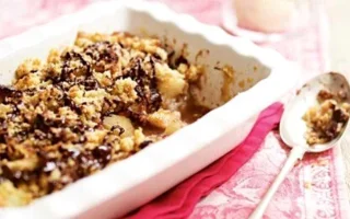 kiwi fruit crumble recipe