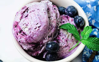 blueberry honey ice cream recipe