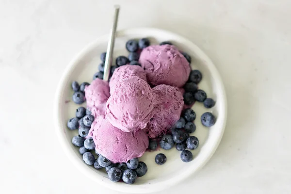 Blueberry Honey Ice Cream Recipe