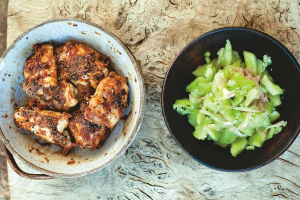 garlic miso chicken