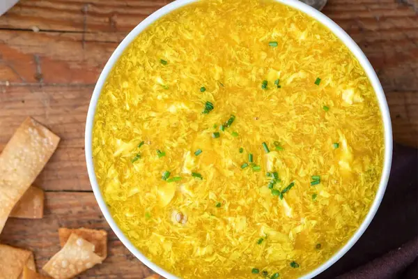 reheat egg drop soup