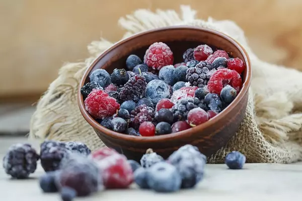 Thaw Frozen Fruit