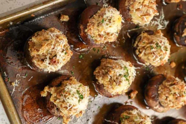 longhorn stuffed mushroom recipe