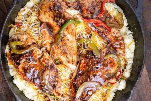 Sizzling Chicken And Cheese Recipe