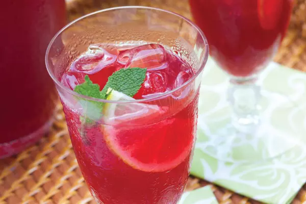 Diy Rose Syrup Rosy Iced Tea Recipe