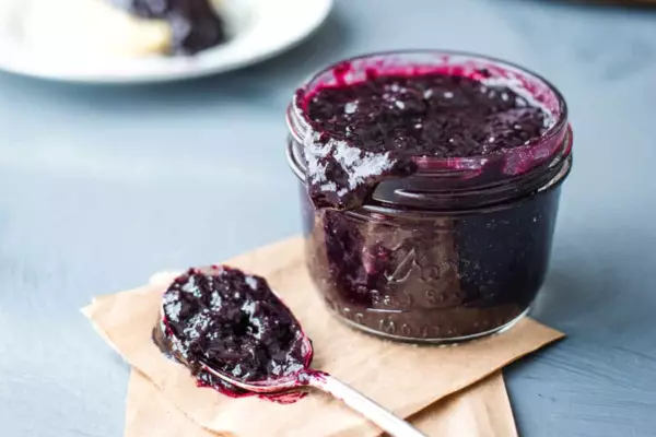 Blueberry Bourbon Jam Recipe