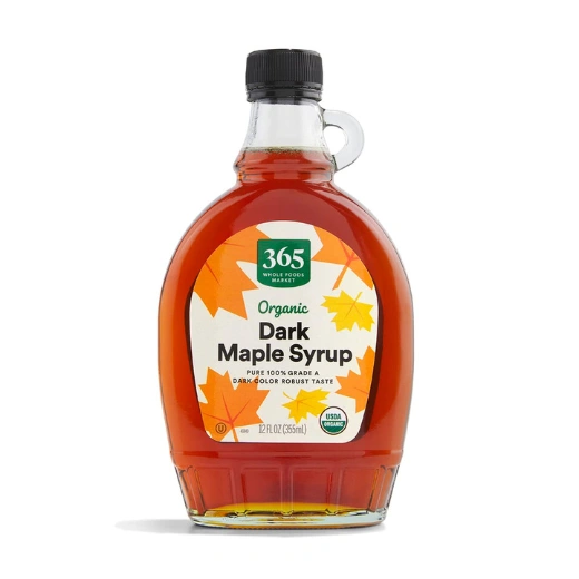 Organic Grade A Dark Maple Syrup