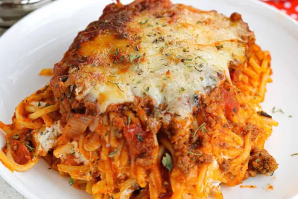 Tucci Benucch Baked Spaghetti Recipe