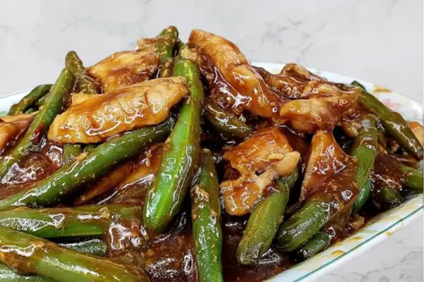 chicken and string beans recipe