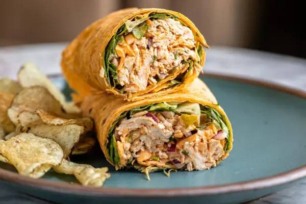 slimming world chicken wraps