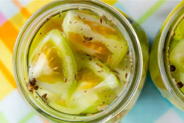 old fashioned pickled green tomatoes recipe