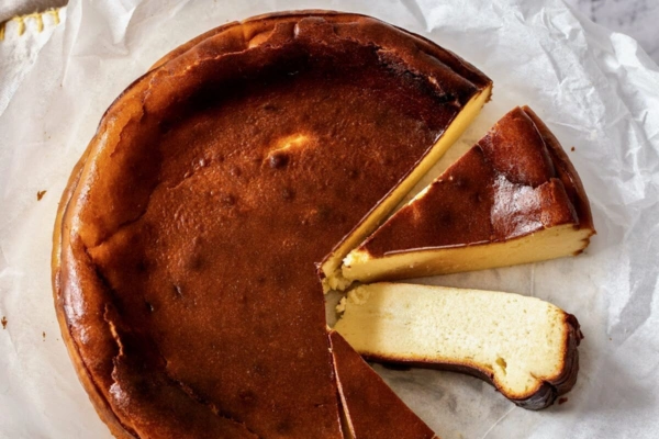 Classic Basque Cheesecake