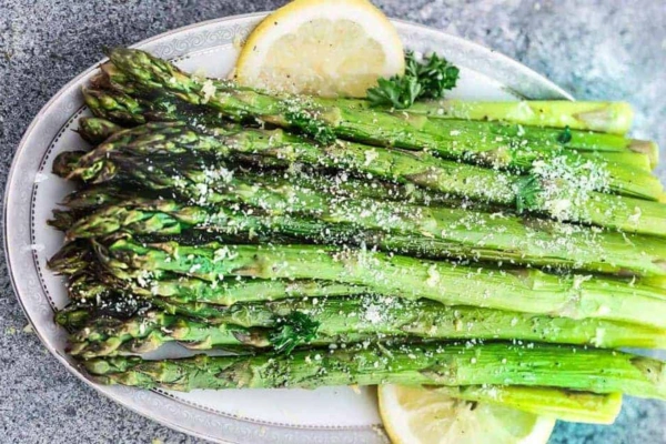 Roasted Asparagus With Parmesan