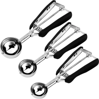 Cookie Scoop Set, Include 1 Tbsp2 Tbsp3 Tbsp