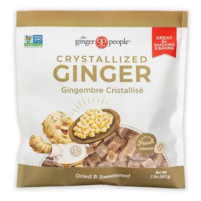 The Ginger People Crystallized Ginger 2lb Bag