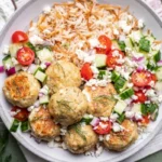 greek chicken meatballs